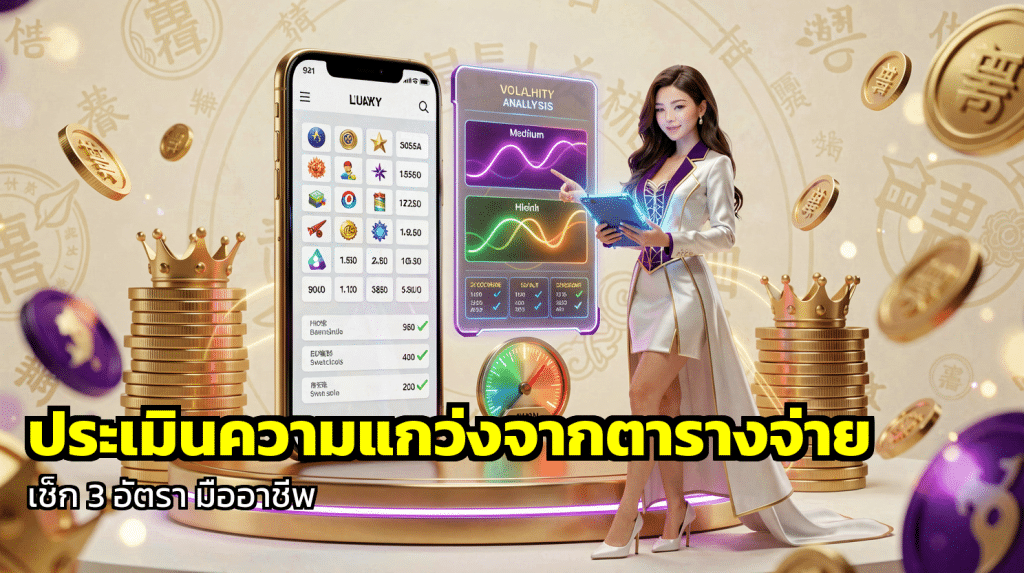 ประเมินความแกว่งจากตารางจ่าย