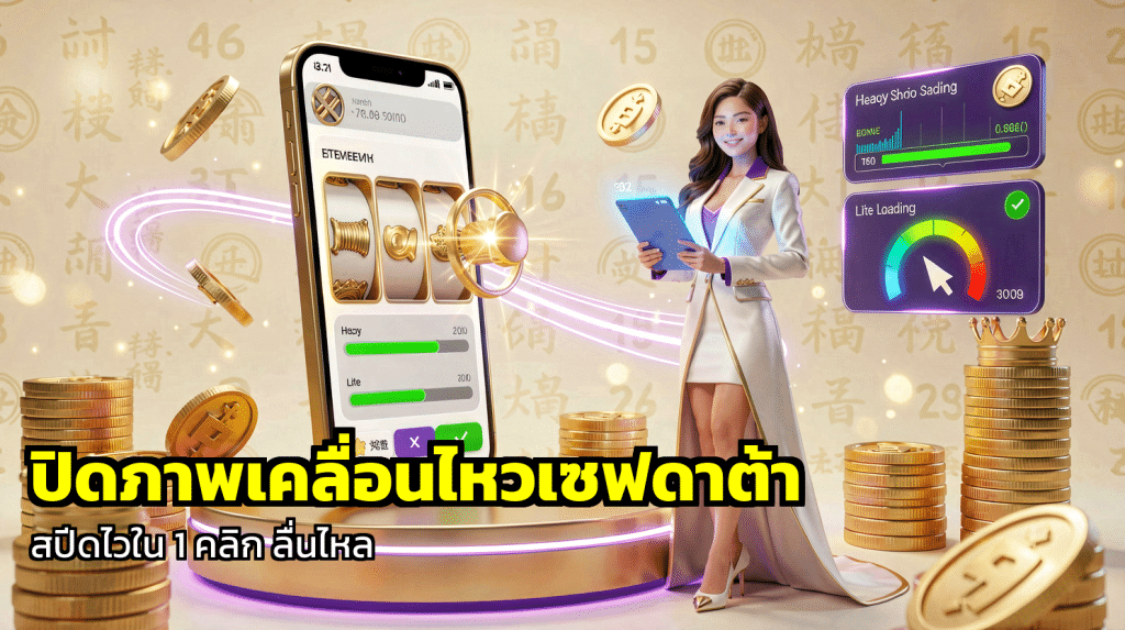 ปิดภาพเคลื่อนไหวเซฟดาต้า